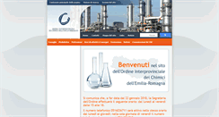 Desktop Screenshot of chimicibologna.it